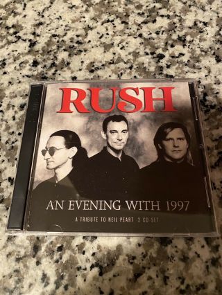 An Evening With Rush Live Toronto 1997 2cd Peart Tribute Test For Echo Tour Rare