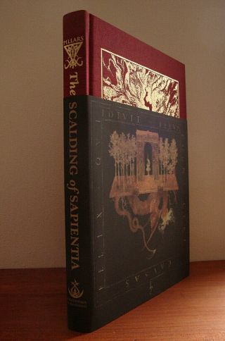 Pillars The Scalding.  Hardcover Occult Rare Grimoire With Ixaxaar Author