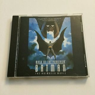 Batman Mask Of The Phantasm Animated Movie Soundtrack (cd,  1993) Rare Oop Htf