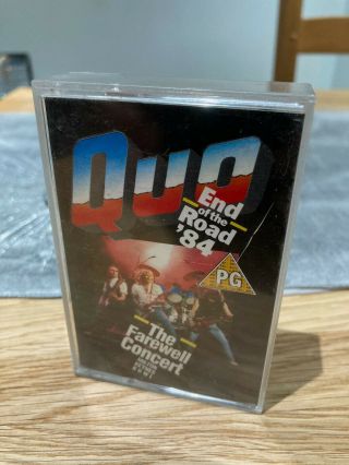 Ultra Rare - Video8 Tape/cass - Music Video - Status Quo - The Farewell Concert