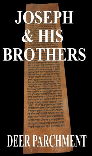 Torah Scroll Bible Vellum Manuscript Fragment 250 Yrs Yemen Genesis 43:13 - 44:2