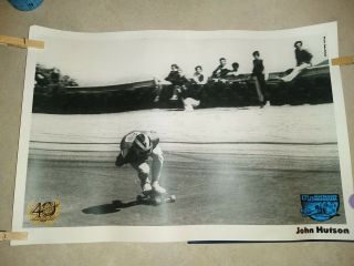 Nos 40th Anniversary Santa Cruz Nhs Skateboard Museum John Hutson Poster