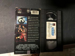 LEATHERFACE TEXAS CHAINSAW MASSACRE 3 HORROR OOP RARE SLIP BIG BOX HTF VHS 2