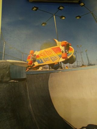 Nos 40th Anniversary Santa Cruz Nhs Skateboard Museum Steve Olson Poster
