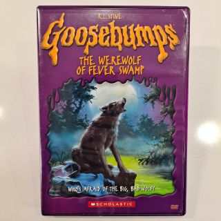 Goosebumps Dvd R.  L.  Stine " The Werewolf Of Fever Swamp " Oop Htf Rare