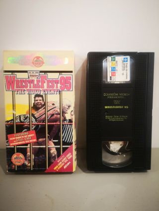 Wwf Wrestlefest 1995 Coliseum Video Wf503 Very Rare Razor Bret