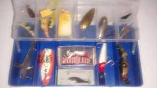 16 Misc Vintage Fishing Lures