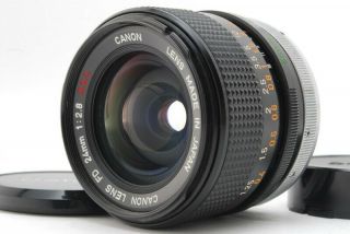 , 5 Rare O Mark Canon Fd 24mm F/2.  8 Mf Wide Angle Lens For Fd From Japan