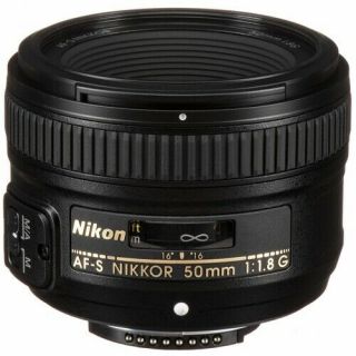 Nikon Nikkor Af - S 50mm F/1.  8g Lens.  Rarely