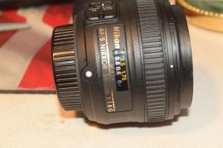 Nikon Nikkor Af - S 50mm F/1.  8g Lens - Black - -,  Rarely