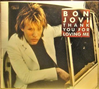 Bon Jovi Thank You For Loving Me On Island 15085 - 2 Extremely Rare Promo
