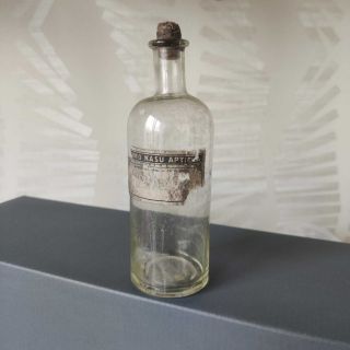 Ww2 German Relic Rare Pharmacy Bottle 0.  2l From The Latvian Ss Bunker