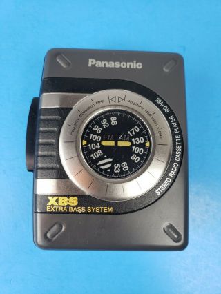 Rare Vintage Panasonic Rq - V65 Portable Radio Cassette Player Walkman