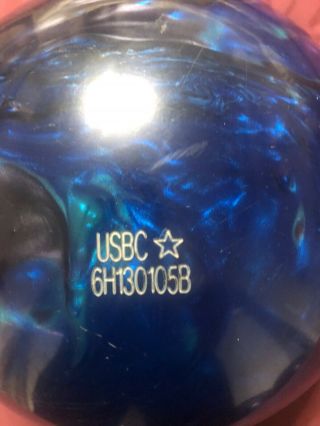 Rare Columbia 300 Swerve FX Bowling Ball 15 3