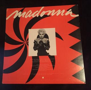 Madonna ‎– Into The Groove / Everybody (1987) 12 " Vinyl Single Promo U.  S Rare