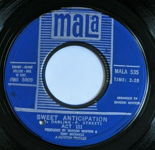 Northern Soul 45 ACT III Sweet Anticipation 1966 on Mala Records RARE Funk mp3 2