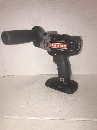 Rare Craftsman C3 19.  2v Brushless 1/2 " Drill Driver W Auxiliary Handle 320.  38595