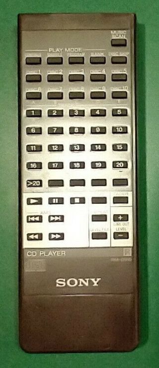 Rare Sony Rm - D910 Remote Control - Great