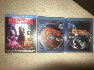 Escape From York Ce Blu Ray (scream Factory) With Rare Oop Slipcover 2 Disc