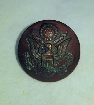 Early Military Eagle Button Scovill Mfg Co Waterbury Conn 7/8 1800 
