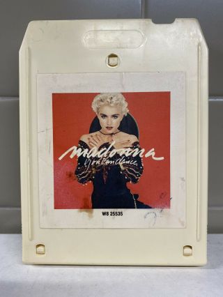 Rare - Madonna - “you Can Dance” 8 Track Tape