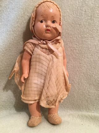 Vintage Dionne Quintuplets Quints Madame Alexander Composition Baby Doll 1930s