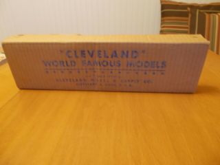 Rare Vintage (copyright 1934) Cleveland Flying Model Airplane Kit Curtiss Jn4d