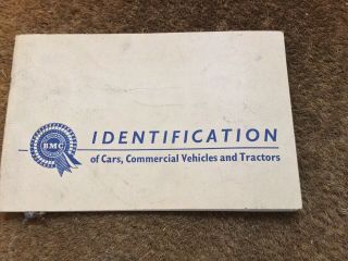 Bmc Book Identification Of Cars Commercials Tractors Rare Book Inc Austin Healey