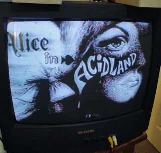 Prerecorded Alice In Acidland Vhs Exploitation Rare
