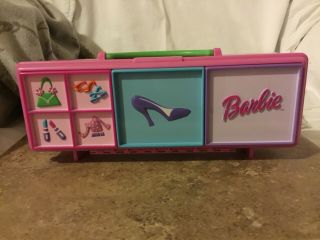 Barbie Accessory Case 12215 Plastic Drawer Locker Style 9 In Mattel Tara 1999