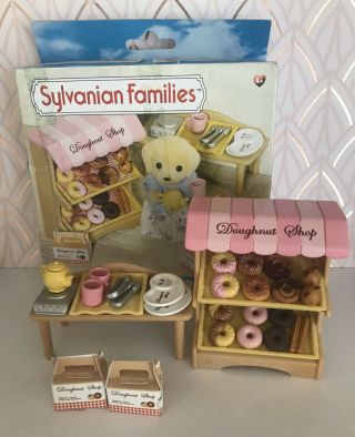 Sylvanian Families Flair Delightful Doughnuts Set,  Rare/htf