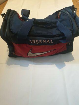 Arsenal Football Club Retro Vintage Football Travel Kit Bag early 1990 ' s - RARE 2