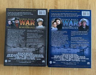 Herman Wouk’s - War and Remembrance,  The Complete Mini Series 12 DVD Set Rare 3