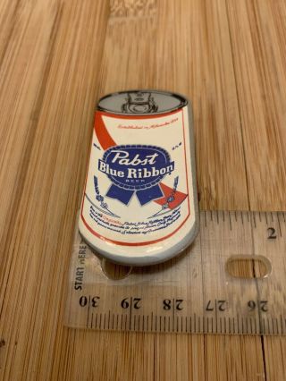 Vintage 1980’s Pabst Blue Ribbon Pbr Beer Can Pin Rare