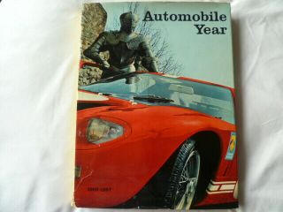 Very Rare Automobile Year 1966 - 67 Huge Hb Book In