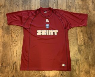 Rare Brighton And Hove Albion Vintage Retro Football Shirt Skint Top Kit Away