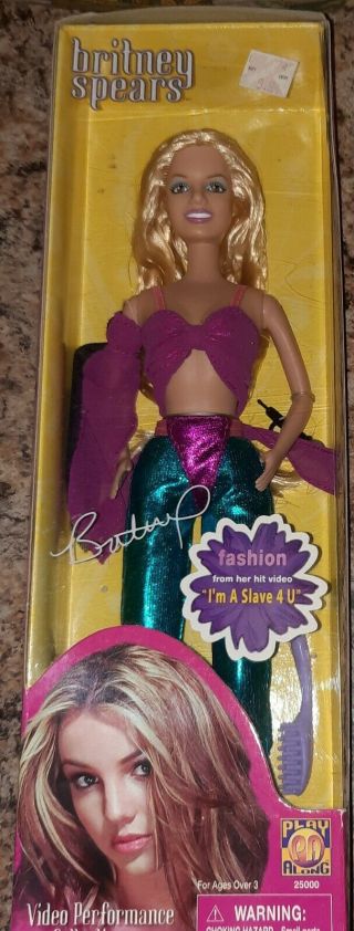 Rare 2001 Britney Spears Doll - From Hit Video " I 