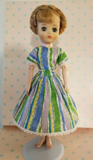 Colorful 2 - Piece Outfit For Vintage Dollikin Uneeda 2s 19 - Inch Doll And Cissy