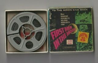 Rare Vintage First Men In The Moon Ray Harryhausen 8mm Movie Silent B/w