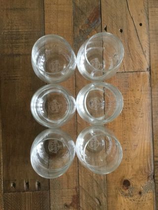 6 X Havana Club Rum Tumbler Glass Very Rare