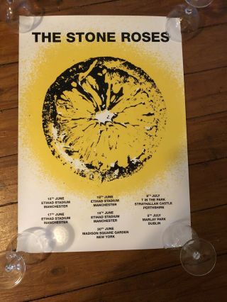 The Stone Roses - Rare Tour/gig /concert Poster,  2016