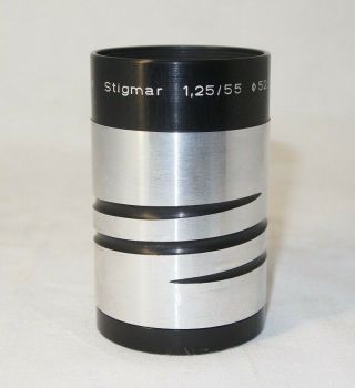 Meopta Stigmar 1,  25/55 ф52,  5 Projector Lens,  Rare