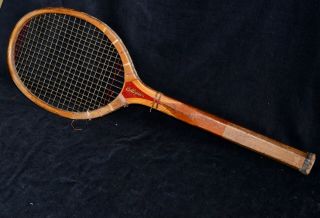 Antique Vintage Draper & Maynard D & M Collegian Tennis Racket Plymouth Nh
