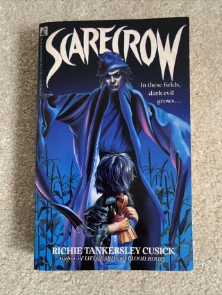Scarecrow By Richie Tankersley Cusick (1990,  Mass Market) Rare Oop