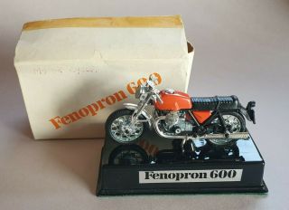 V.  Rare/prototype? Vintage Diecast Fenopron 600 Dista Motorcycle Boxed Bmw Ussr?