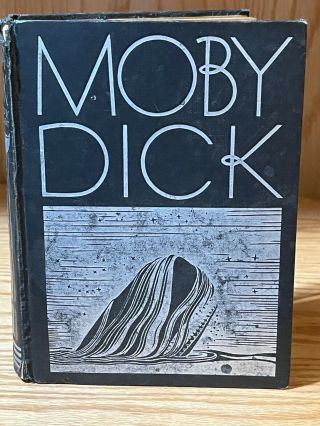 Rare 1930 Moby Dick First Edition Herman Melville / Rockwell Kent Illustrator