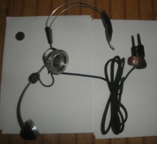 Antique Bell System Western Electric 52 Telephone Switchboard Operator Headset