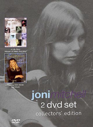Joni Mitchell - Collectors Edition (dvd,  2005,  2 - Disc Set) Rare