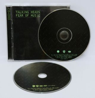 Rare Talking Heads - Fear Of Music Cd / Dvd (5.  1 Surround) Version.  Sire 2006