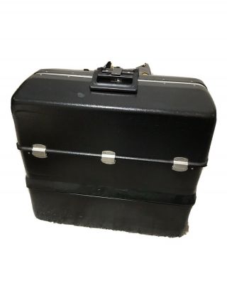 Vintage Umco Tackle Box Possum Belly Cooler 8 Tray No Lure Rare Black
